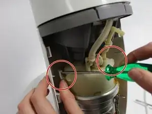 Philips Senseo II 7810 Coffee Maker - Capacitor on Printboard replacement