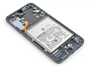 Samsung Galaxy S22 Plus Screen and Battery Assembly Replacement
