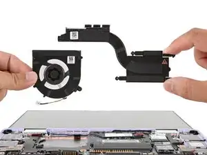 Framework Laptop 12 Heatsink and Fan Installation