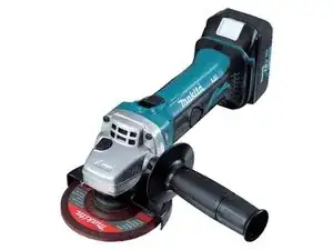 Makita 18V Cordless Angle Grinder BGA452