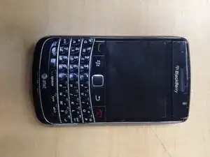 Teardown of a BlackBerry Bold 9700