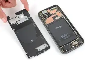 Google Pixel 9a Wireless Charging Assembly Removal