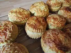 Cheese and chive scones
