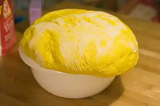 Let the dough rise until doubled