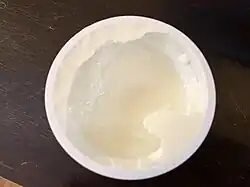 A cup of greek yogurt