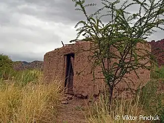Abandoned structure near Tupisa (Bolivia) Photo taken on a Latin American expedition