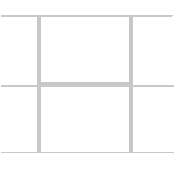 Upper-Case (Capital) letter H