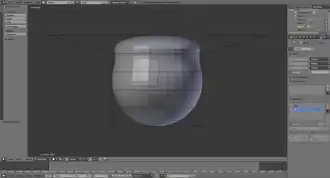 Defining the first shape key.