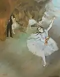 Dainty painting Ballet Edgar Degas