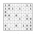 Solved binary puzzle