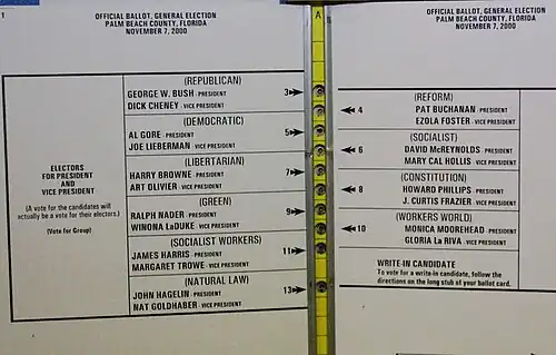 Florida ballot