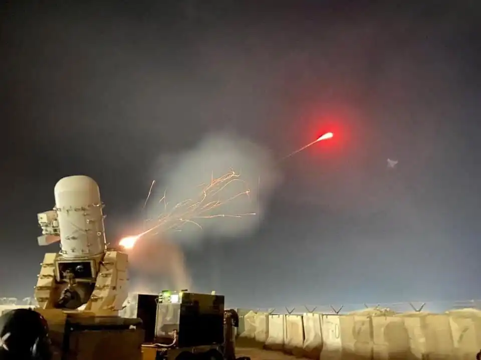 Interception of a rocket attack at Kabul Airport during the evacuation.