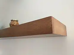 …the wall shelves…