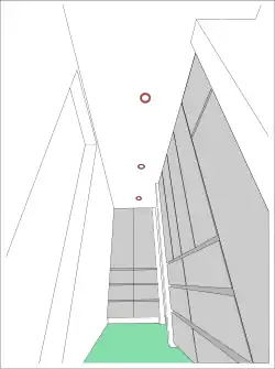 6. recessed lights (pantry)