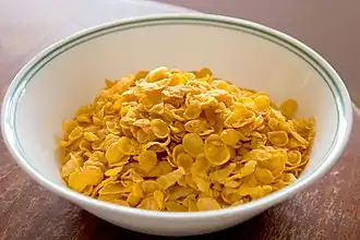 Cornflakes flaked cereal