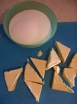 2. Cream the butter and sugar together.