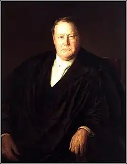 9: Edward Douglass White, served December 19, 1910–May 19, 1921† Appointed by: William Howard Taft