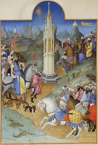 The Meeting of the Magi, International Gothic.