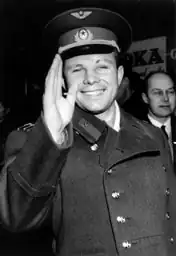 Yuri Gagarin, cosmonaut from Russia