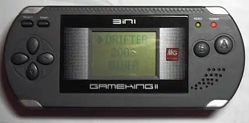 GameKing II features design cues from the PSP.