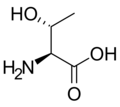 L-threonine Thr, T