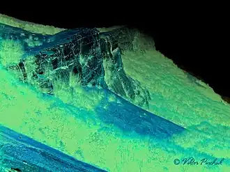 Lunar landscape (Experimental photography)