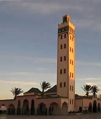 A mosque in Dakhla, Western Sahara