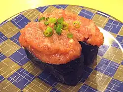 Minced tuna gunkanmaki
