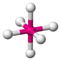an octahedral molecule