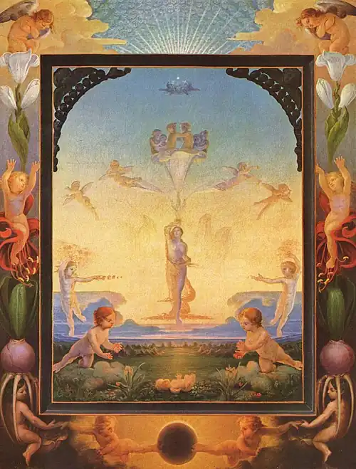 The Morning by Philipp Otto Runge - 1808.