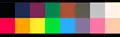 PICO-8 palette.