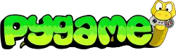 The PyGame Logo.