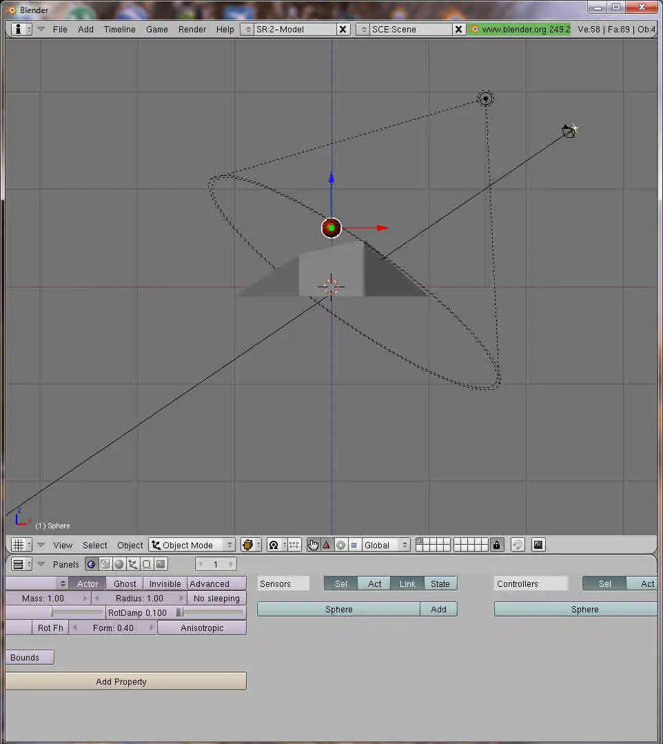 Rolling ball tutorial screen capture