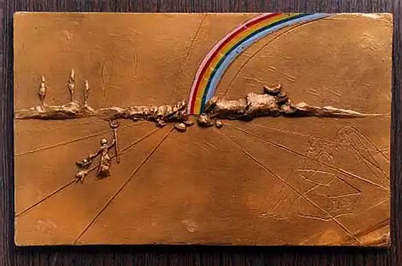 The Rainbow by Salvador Dali - 1972.