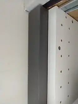 …can be filled with a piece of panel…