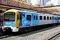 Metro Trains Melbourne Livery on a Siemens Train