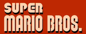 Super Mario Bros. logo.