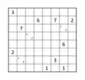 Example of Tapa puzzles