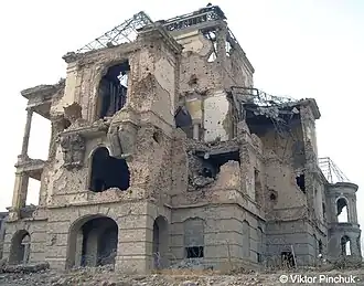 Darul Aman Palace (Afghanistan) Photo taken on an Afghan expedition