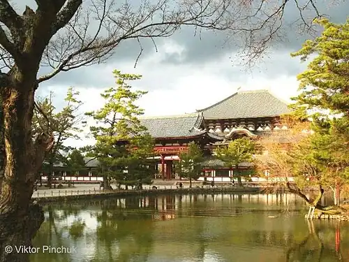 The Todaiji Temple in Nara
