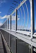 In 2005 a fence was added to Tromsøbrua in Norway because it was one of the most used bridges by people who wanted to commit suicide at the time.