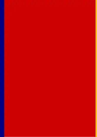 Who's Afraid of Red, Yellow, and Blue I Minimalist artwork by Barnett Newman - 1966.