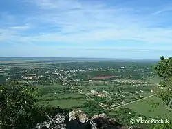 Утренний вид на город