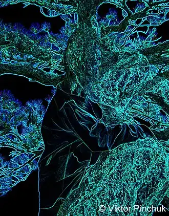 В изумрудном мраке ( Фотоарт)