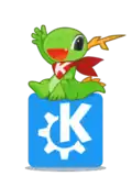 Konqi - маскот KDE