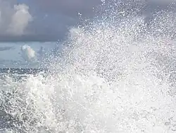 Всплеск (Самоа) Фото сделано в экспедиции в Океанию