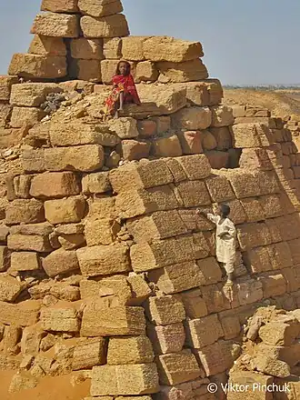 Пирамида древнего царства Мероэ (Судан). Фото сделано в Третьей афровылазке