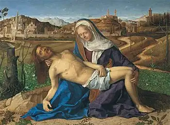 Giovanni BelliniMartinengo Pietà, 65 × 90 cm