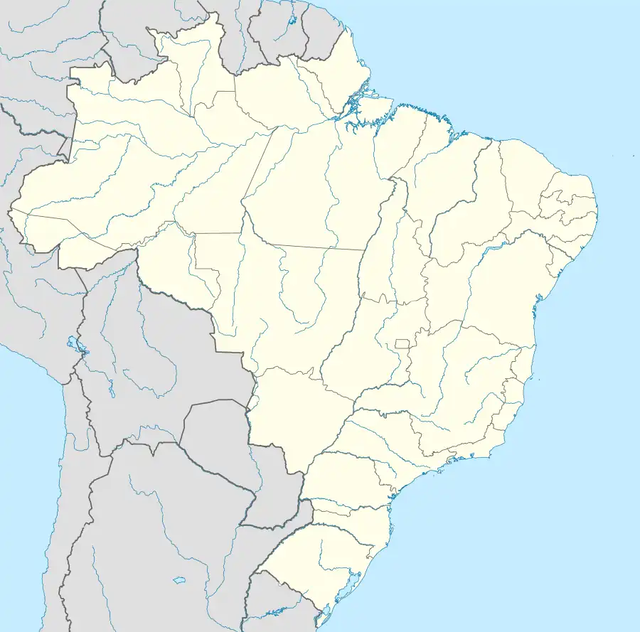 Jim Jones is located in Brazil
