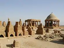 Chaukhandi tombs,25 km east of Karachi on N-5 National Highway